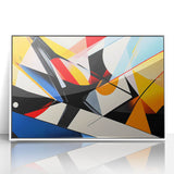 Geometric Abstract Art Print – Bold High-Contrast Wall Decor