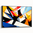 Geometric Abstract Art Print – Bold High-Contrast Wall Decor