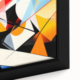 Geometric Abstract Art Print – Bold High-Contrast Wall Decor
