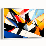 Geometric Abstract Art Print – Bold High-Contrast Wall Decor