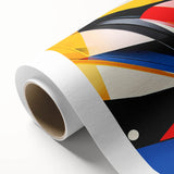 Geometric Abstract Art Print – Bold High-Contrast Wall Decor