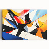 Geometric Abstract Art Print – Bold High-Contrast Wall Decor