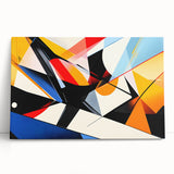 Geometric Abstract Art Print – Bold High-Contrast Wall Decor