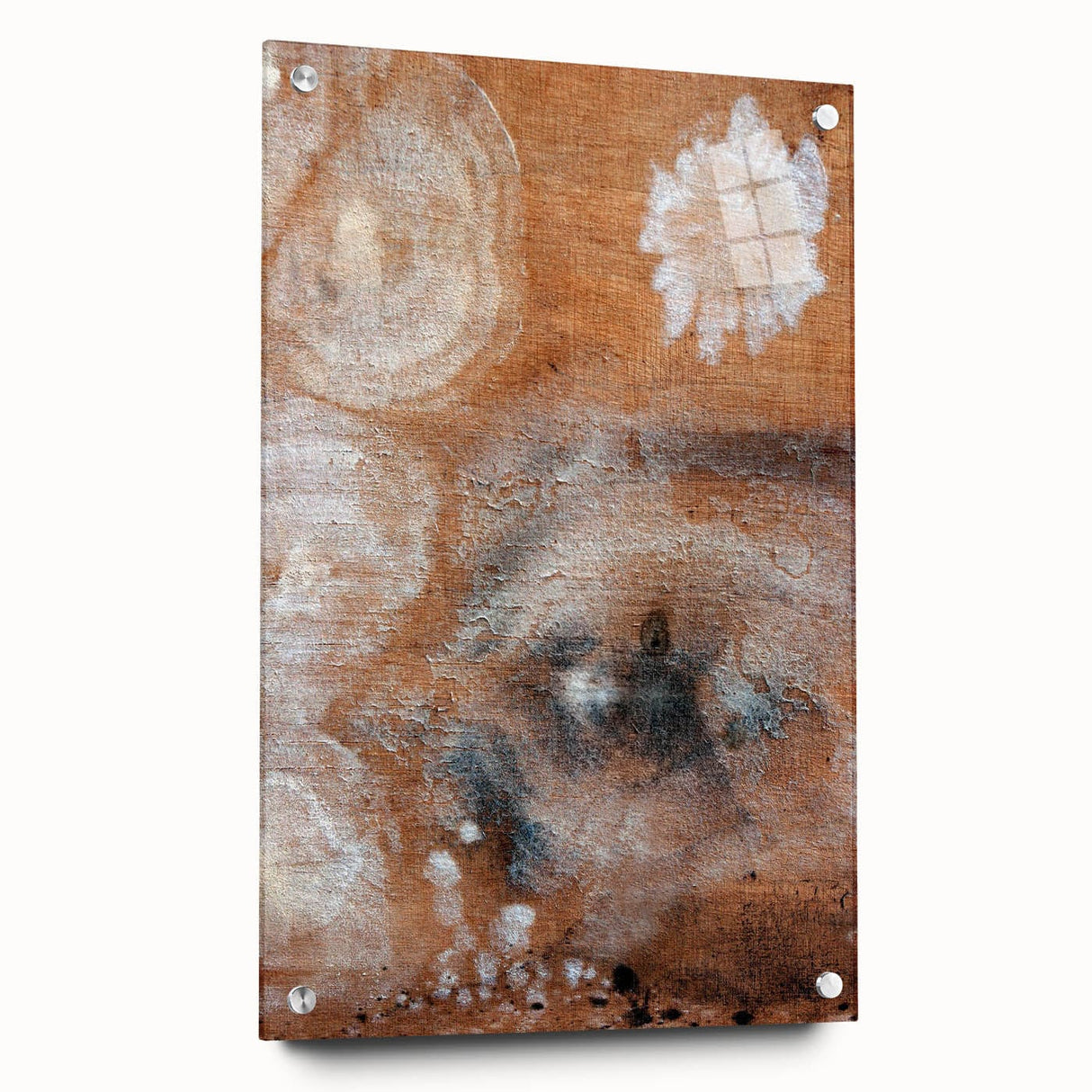 Earthen Harmony Abstracts - Earth Tone Art Canvas