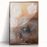Earthen Harmony Abstracts - Earth Tone Art Canvas