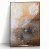 Earthen Harmony Abstracts - Earth Tone Art Canvas