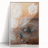 Earthen Harmony Abstracts - Earth Tone Art Canvas