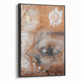 Earthen Harmony Abstracts - Earth Tone Art Canvas