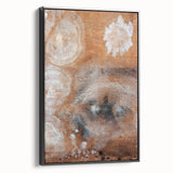 Earthen Harmony Abstracts - Earth Tone Art Canvas