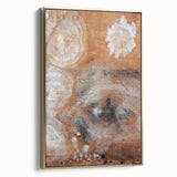 Earthen Harmony Abstracts - Earth Tone Art Canvas