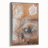 Earthen Harmony Abstracts - Earth Tone Art Canvas