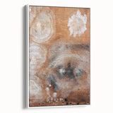 Earthen Harmony Abstracts - Earth Tone Art Canvas