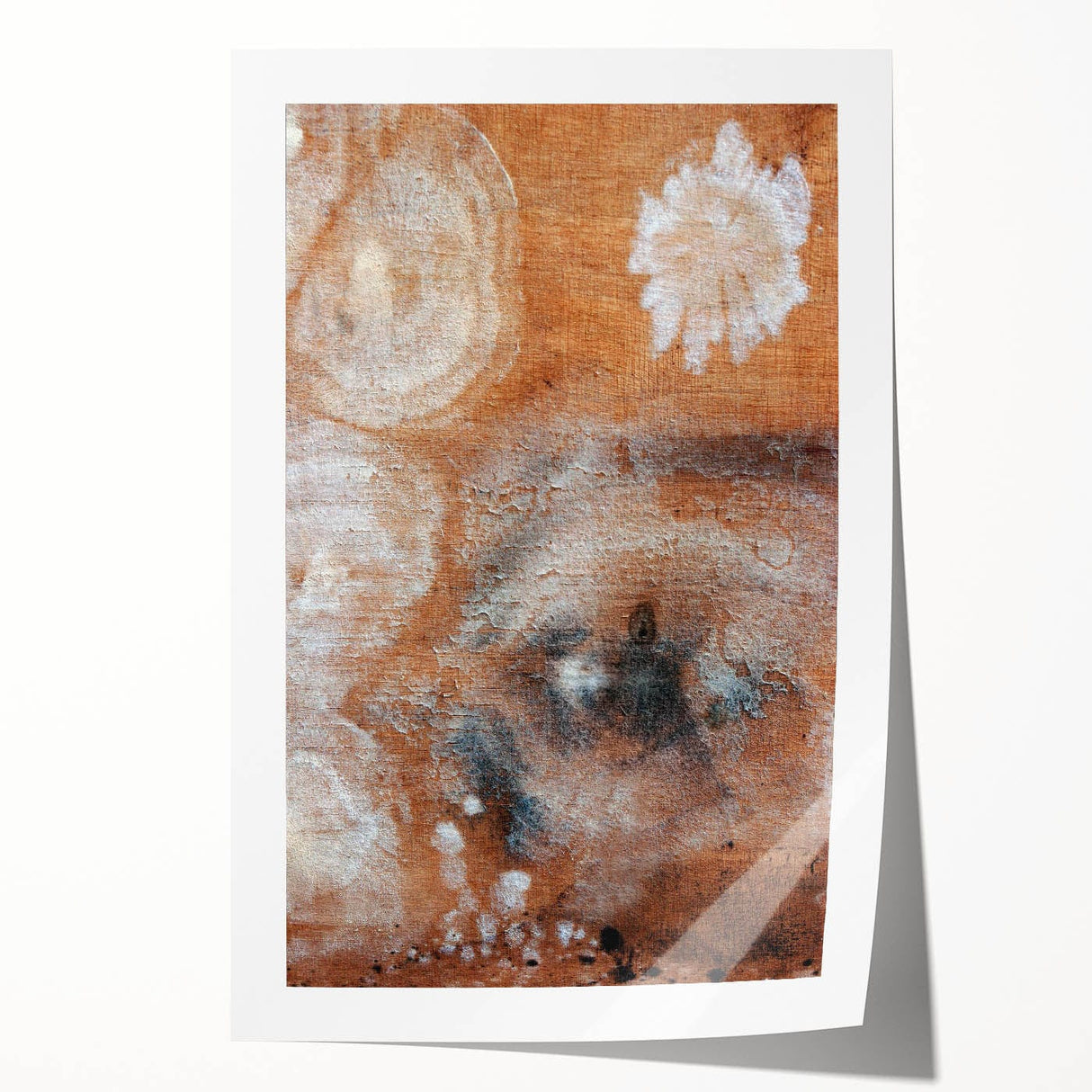Earthen Harmony Abstracts - Earth Tone Art Canvas