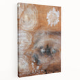 Earthen Harmony Abstracts - Earth Tone Art Canvas
