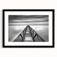 Black & White Fine Art Photography Wall Art – Pier Perspective