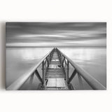 Black & White Fine Art Photography Wall Art – Pier Perspective