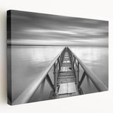 Black & White Fine Art Photography Wall Art – Pier Perspective