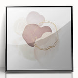 Geometric Minimalist Abstract Wall Art – Framed & Canvas Options