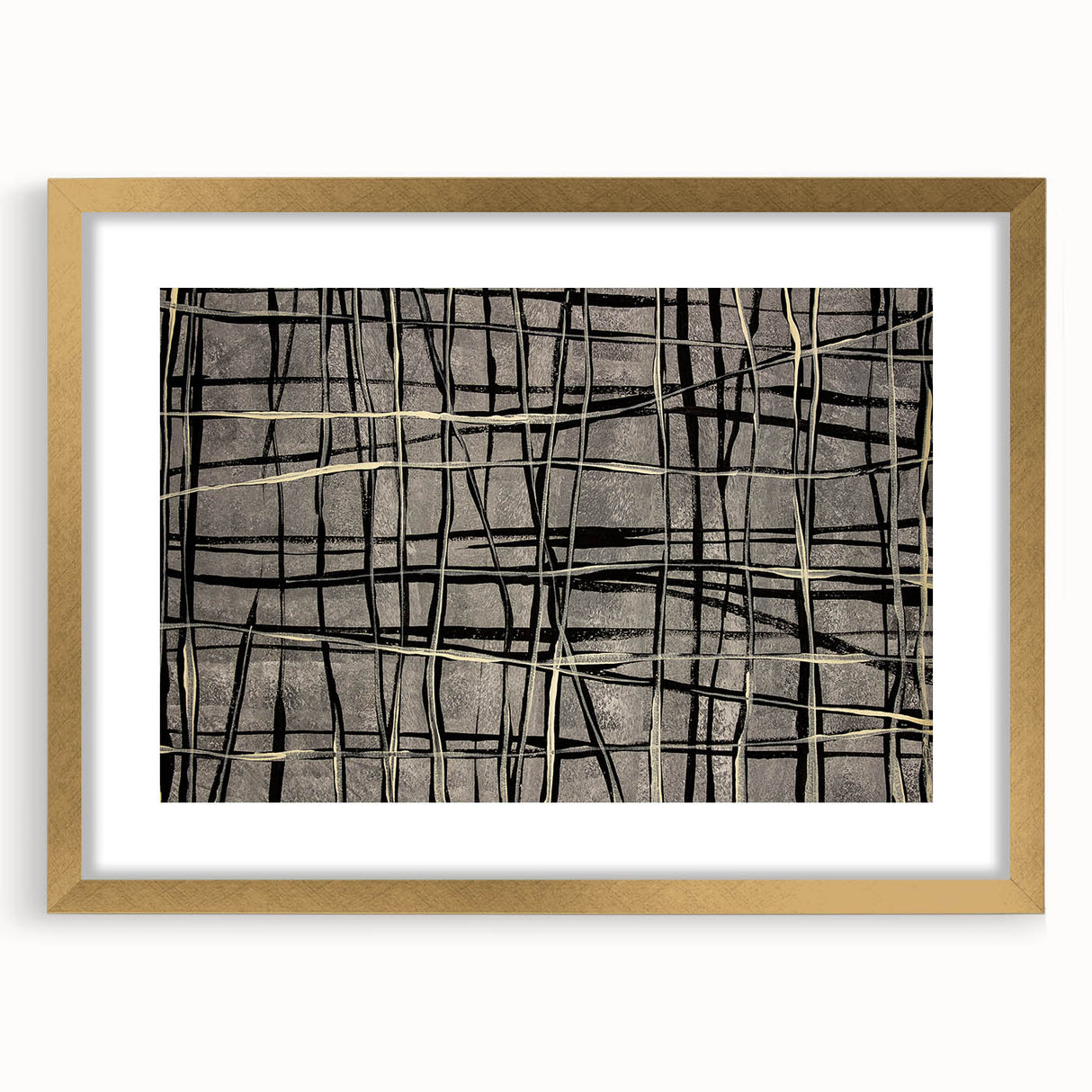 Modern Abstract Wall Art - Geometric Minimalist Canvas Print