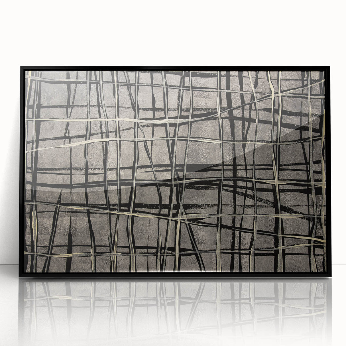 Modern Abstract Wall Art - Geometric Minimalist Canvas Print