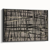 Modern Abstract Wall Art - Geometric Minimalist Canvas Print