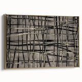 Modern Abstract Wall Art - Geometric Minimalist Canvas Print