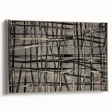 Modern Abstract Wall Art - Geometric Minimalist Canvas Print