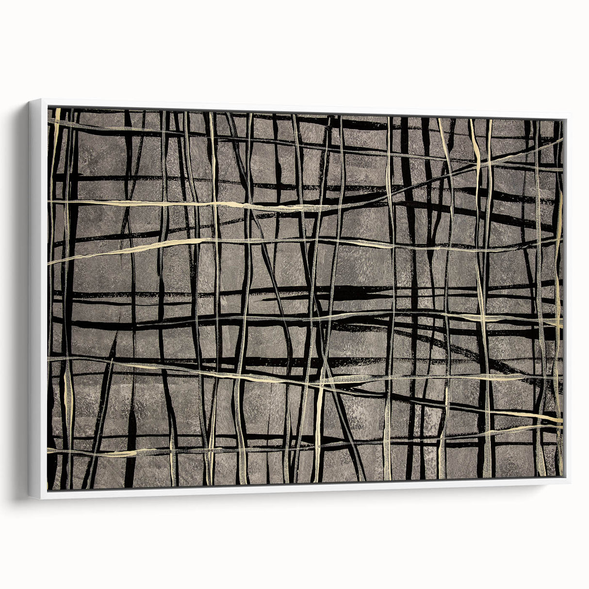 Modern Abstract Wall Art - Geometric Minimalist Canvas Print