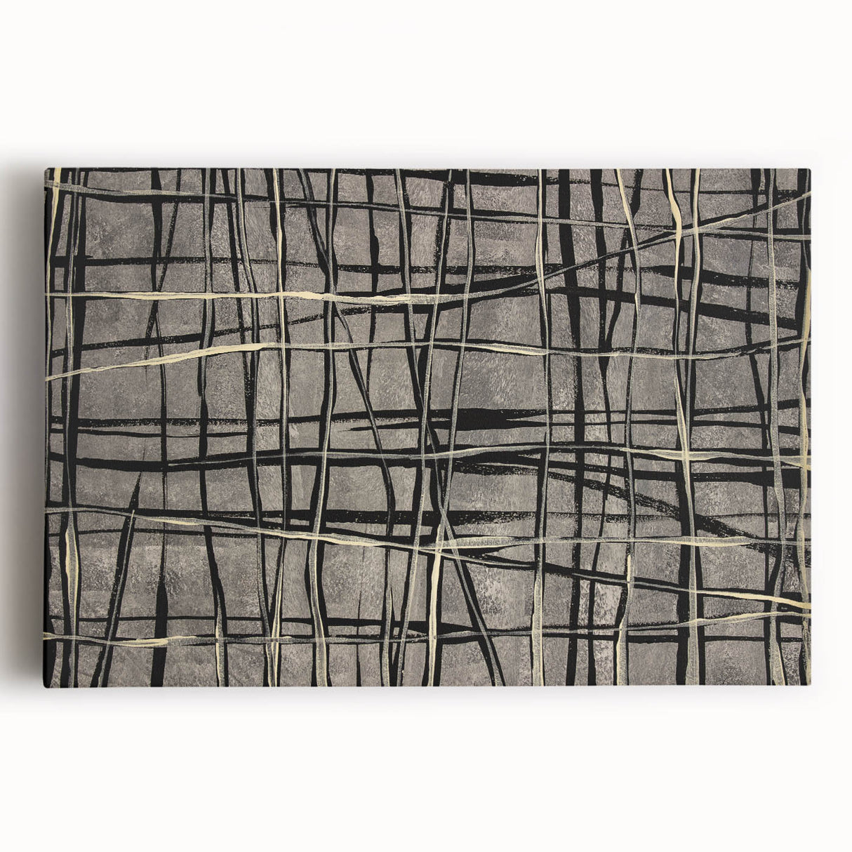 Modern Abstract Wall Art - Geometric Minimalist Canvas Print
