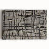 Modern Abstract Wall Art - Geometric Minimalist Canvas Print