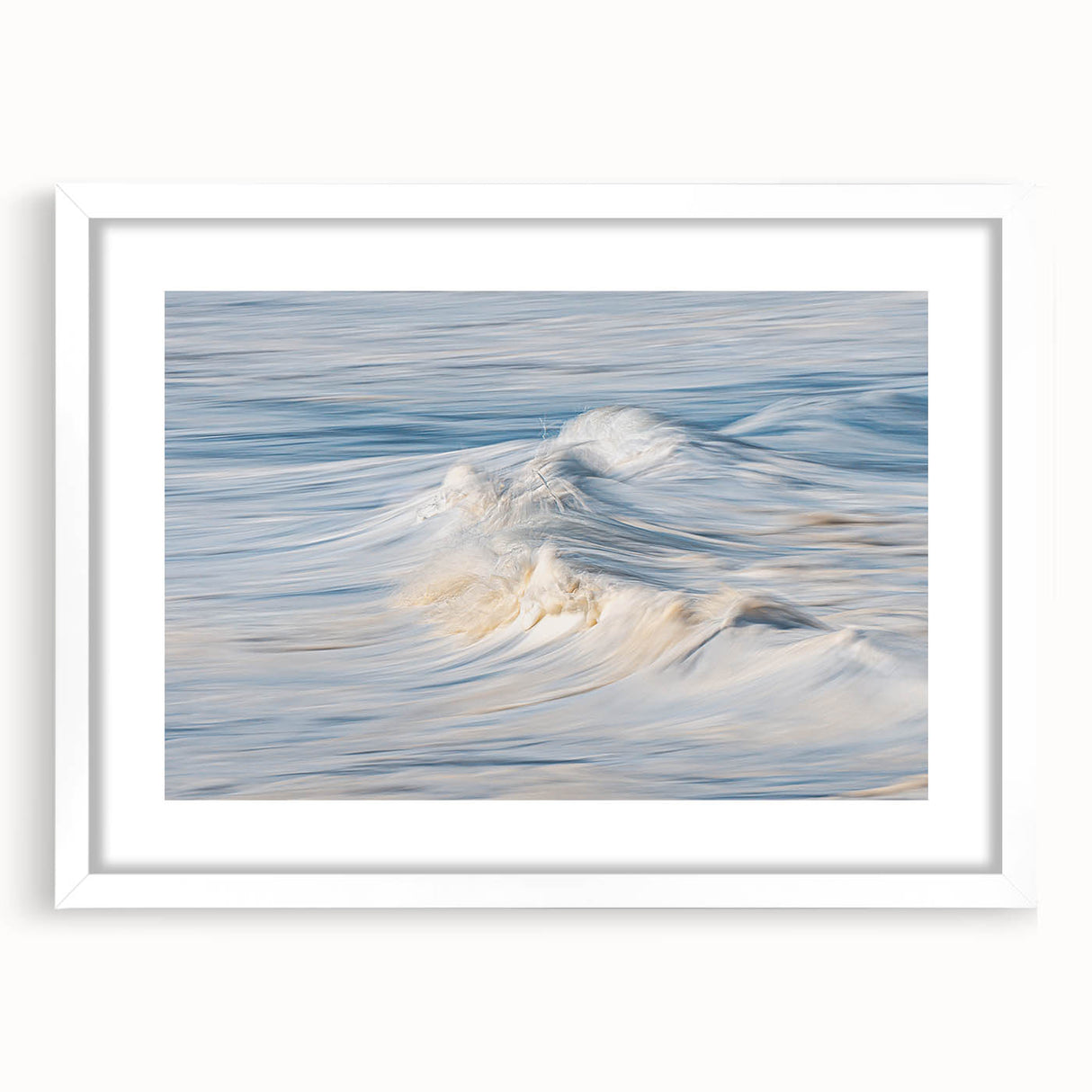 Calming Landscape Acrylic Print – Serene Waves Wall Art