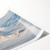 Calming Landscape Acrylic Print – Serene Waves Wall Art