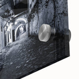 Black and White Urban Scenery Wall Art – Cityscape Photography Print