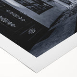 Black and White Urban Scenery Wall Art – Cityscape Photography Print