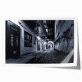 Black and White Urban Scenery Wall Art – Cityscape Photography Print