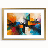 Bold Abstract Wall Art – High-Contrast Geometric Canvas Prints