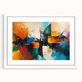 Bold Abstract Wall Art – High-Contrast Geometric Canvas Prints