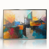 Bold Abstract Wall Art – High-Contrast Geometric Canvas Prints