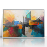 Bold Abstract Wall Art – High-Contrast Geometric Canvas Prints