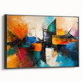 Bold Abstract Wall Art – High-Contrast Geometric Canvas Prints