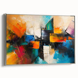 Bold Abstract Wall Art – High-Contrast Geometric Canvas Prints