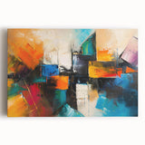 Bold Abstract Wall Art – High-Contrast Geometric Canvas Prints