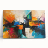 Bold Abstract Wall Art – High-Contrast Geometric Canvas Prints
