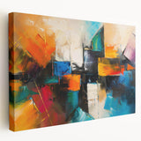 Bold Abstract Wall Art – High-Contrast Geometric Canvas Prints
