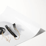 Abstract Geometric Framed Wall Art – Minimalist Urban Chic Design