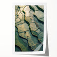 Minimalist Landscape Wall Art – Abstract Terraced Reflections Print