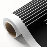 Minimalist Black and White Abstract Wall Art - Linear Geometric Print