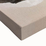 Modern Abstract Painting – Olive Green & Beige Earthy Wall Art