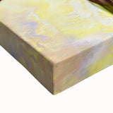 Modern Fluid Art Prints - Fluid Abstract Wall Art in Purple & Gold