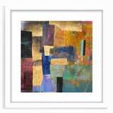 Colorfield Gold – Neutral Abstract Prints from Earthen Harmony Series